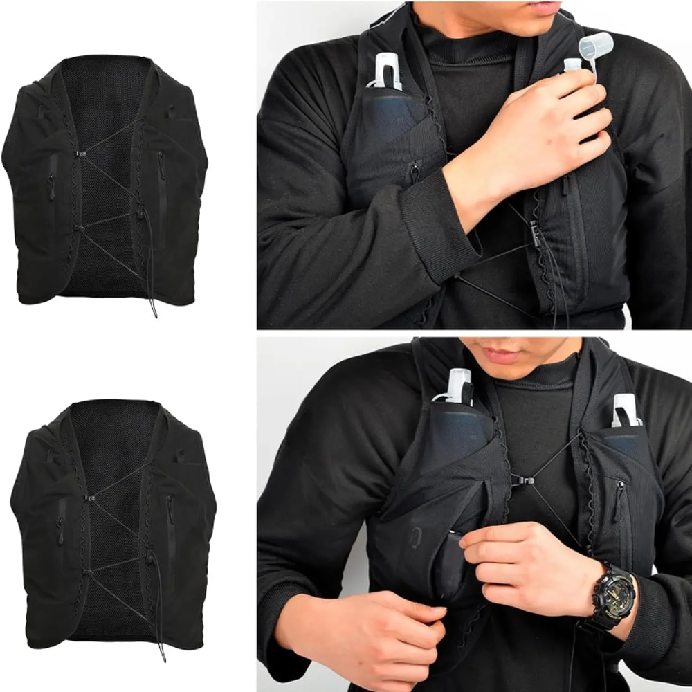 Outdoor Running Vest Hydration Vest For Trail Running Elastic Sealing Outdoor Sports Bag For Joggin 4