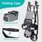 3in1 Foldable Pet Stroller Detachable Carrier Car Seat Cat Dog Strollers For Travel Lightweight Dur 2