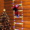 Christmas Decoration LED Santa Claus Climbing Ladder Light Flashing Modes For Xmas Tree Best Home W 7