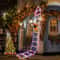 Christmas Decoration LED Santa Claus Climbing Ladder Light Flashing Modes For Xmas Tree Best Home W 9