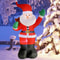 Backpack Santa Claus Christmas Decoration Inflatable Toys LED Light Indoor Outdoor Decor Holiday Gi 3