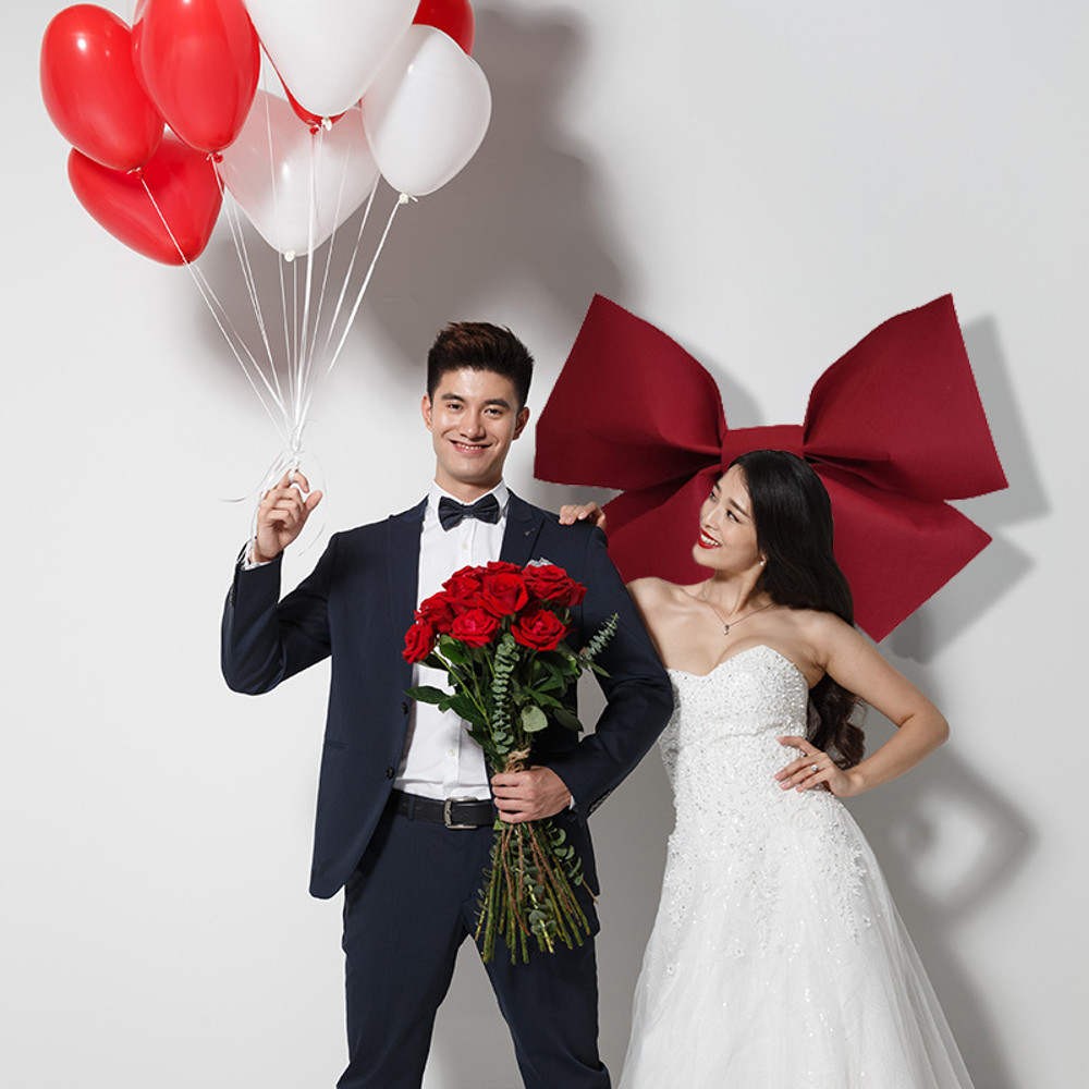 Big DIY Giant Bow, Christmas Tree Decorations, Front Door Display, Birthday Party Wedding Home Decor Unfinished Kit