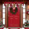 Christmas Fireplace Mantel Scarf Santa, Snowman Tablecloth Christmas, Decorations for Home, Xmas Navidad Gifts New Year