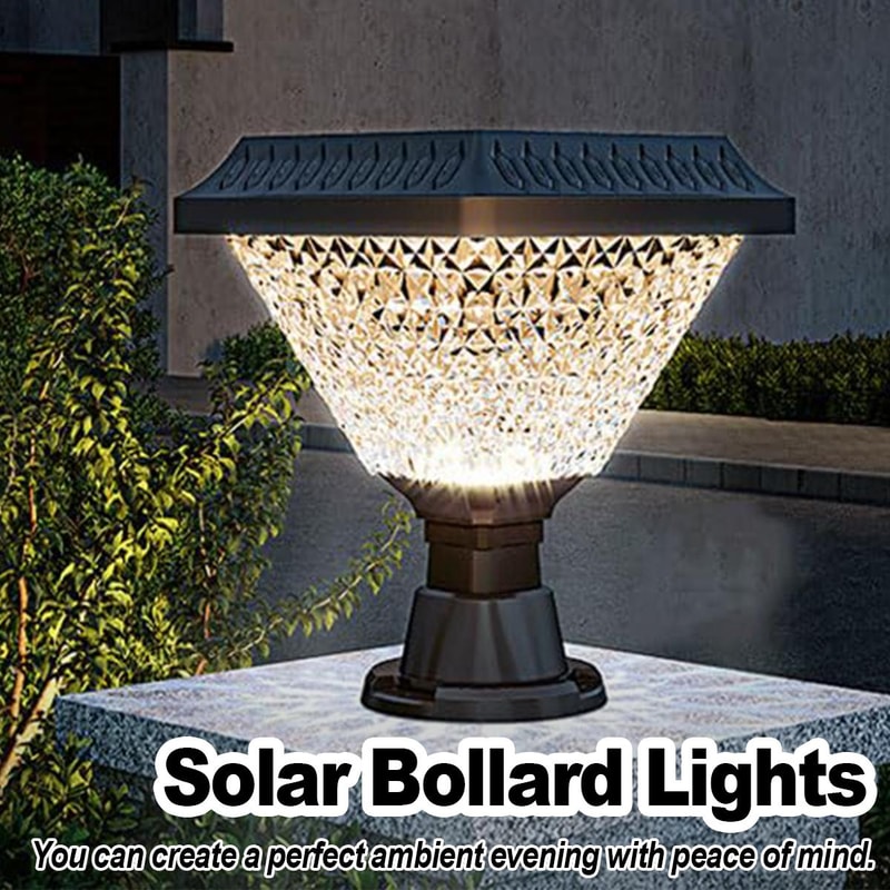 Outdoor Waterproof Solar Light With Timer LED Bright Lights For Yard Decorative Post For Garden Str 0