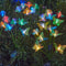 Outdoor Decoration Lawn Light, Solar LED Fiber Optic Butterfly Light, Garden Atmosphere Decoration