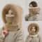 Windproof Thermal Plush Hat For Women Autumn Winter Hood Scarf And Mask Thick Ear Protection For Ou 4