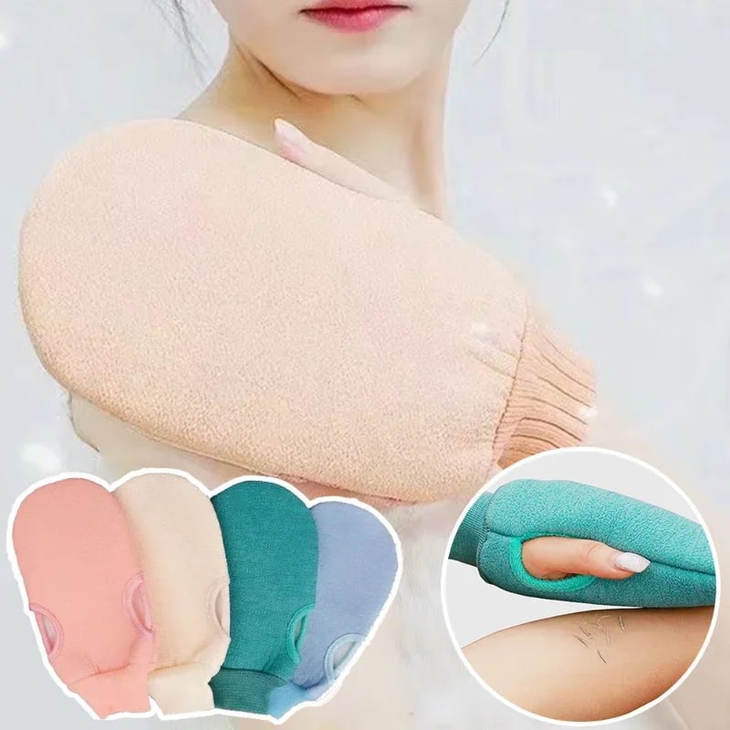 Body Cleaning Scrub Mitt for Dead Skin, SPA Shower Towel, Foam Body Massage