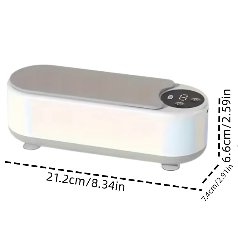 Portable Eyeglass Cleaning Machine Ultrahigh Frequency FullAutomatic Cleaner For Jewelry Mouthpiec 5