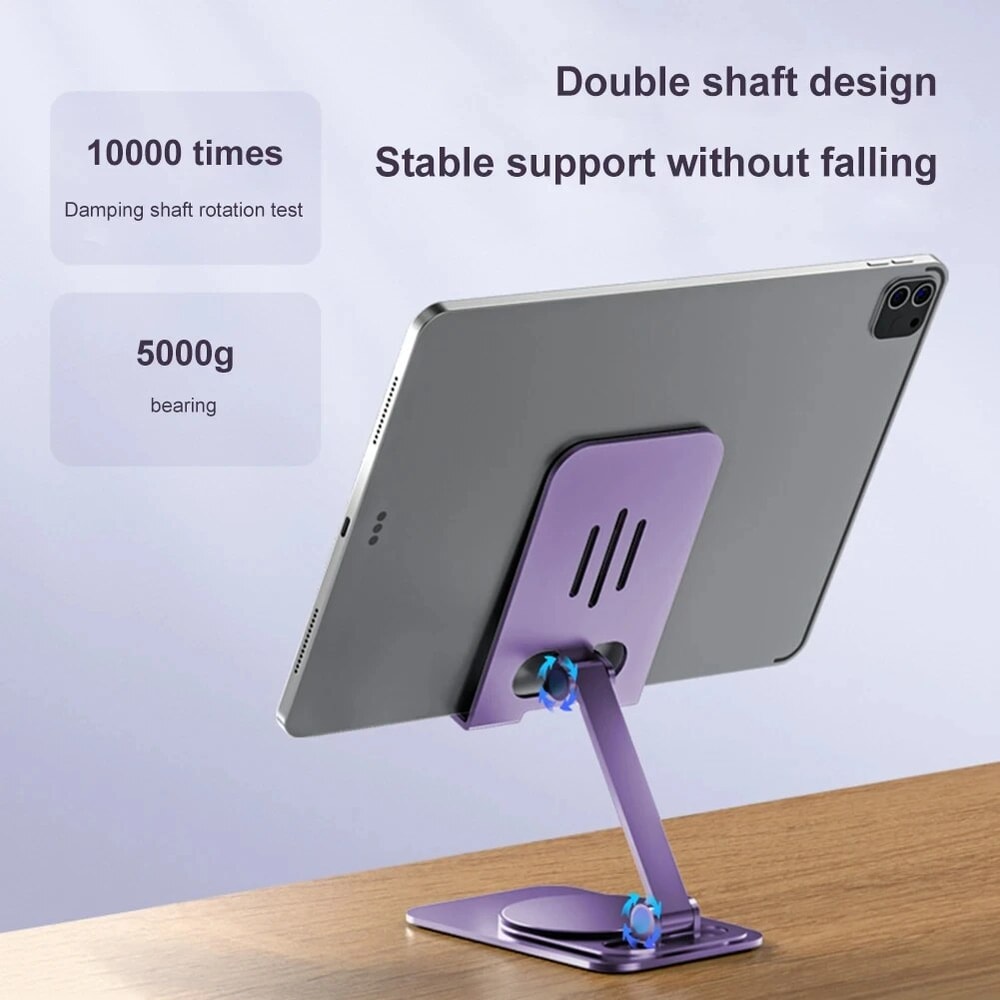 Portable Foldable Stand For Mobile Phone 360 Degree Rotating Tablet Stand Metal Lazy Stand Expansio