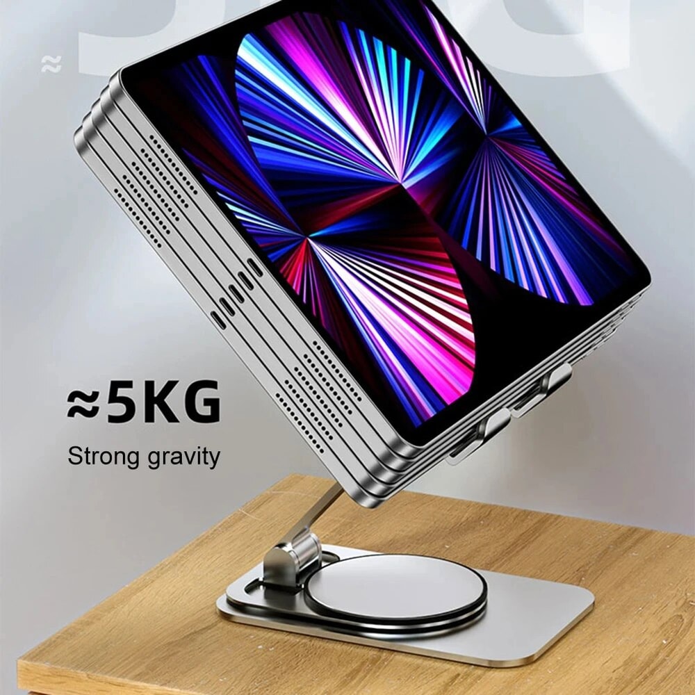 Portable Foldable Stand For Mobile Phone 360 Degree Rotating Tablet Stand Metal Lazy Stand Expansio