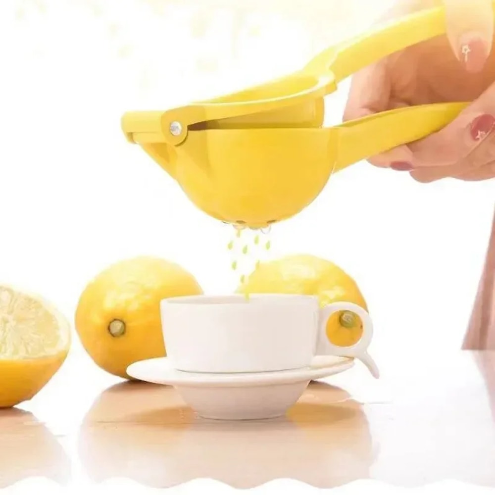 Aluminum Alloy Home Manual Lemon Squeezer, Hand Pressed Orange Fruit Juicer, Portable Kitchen Tools Mini Blender