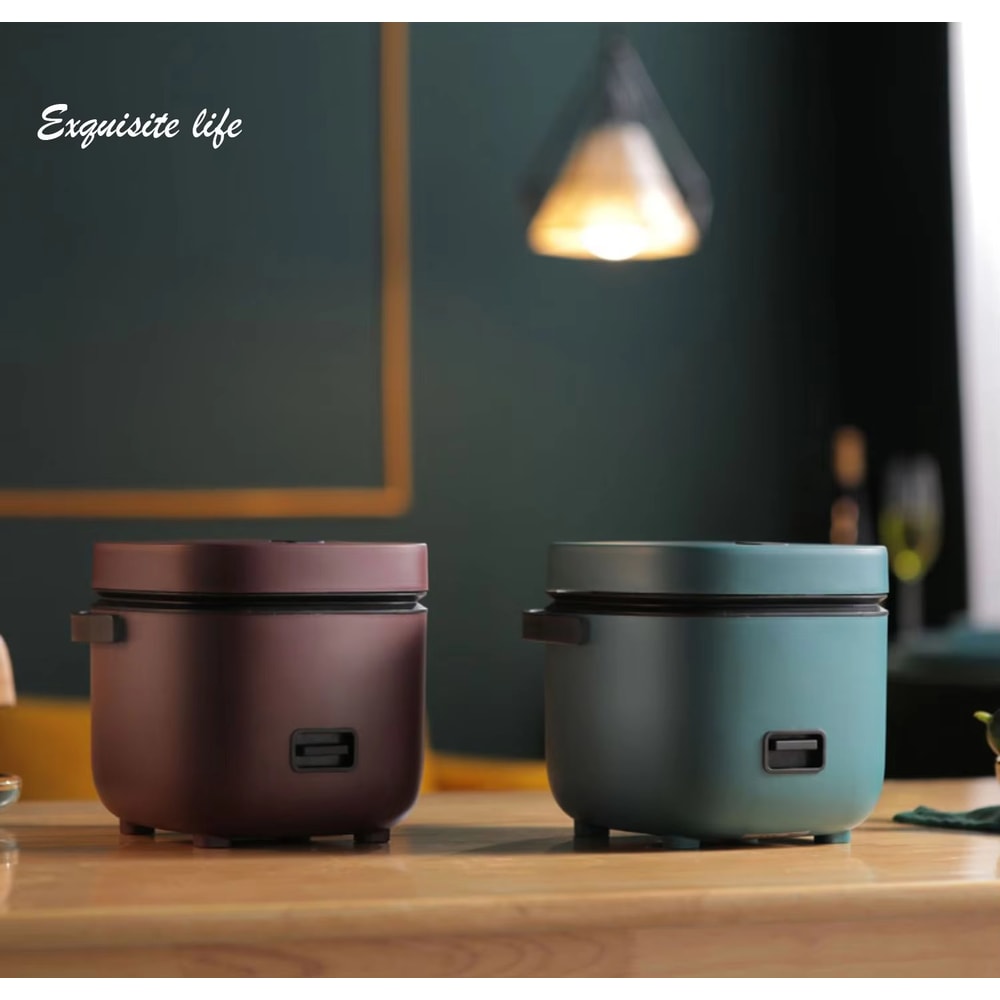 Automatic Household Mini Rice Cooker Small Food Warmer Steamer Electric Cooking Machine 3