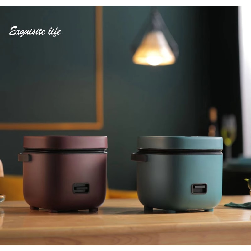 Automatic Household Mini Rice Cooker Small Food Warmer Steamer Electric Cooking Machine 3