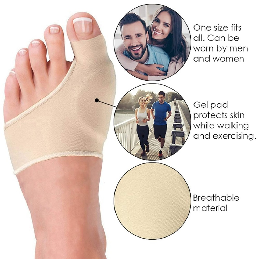 Foot Care Toe Separator, Hammer Toe Straightener, Hallux Valgus Bunion Corrector, Orthopedic Pedicure Tools