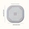 Bathroom Drain Hair Filter Drain Cover Household Square Silicone Drain Cover Bathroom Drain Mat 1