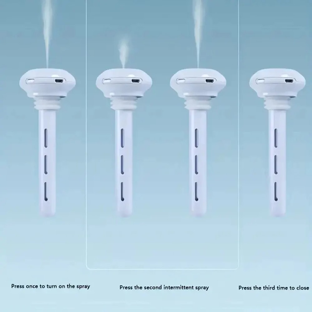 Adjustable Length Mist Humidifier, Super Quiet Portable Humidifier For Office, Bedroom, Car And Travel, No Water Bottle