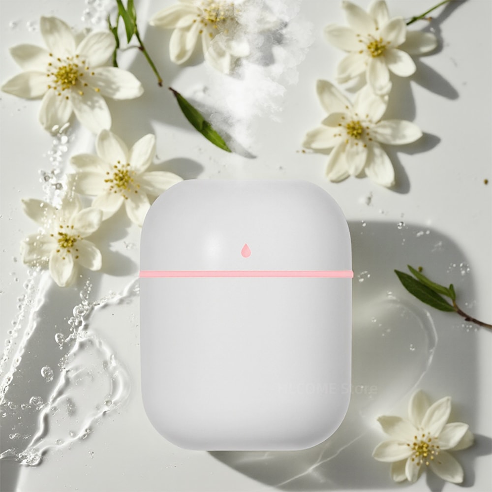 Aroma Oil Diffuser USB Humidifier Atomizer, Night Lamp Mute Air Humidifier, Cool Mist Sprayer for Car and Bedroom