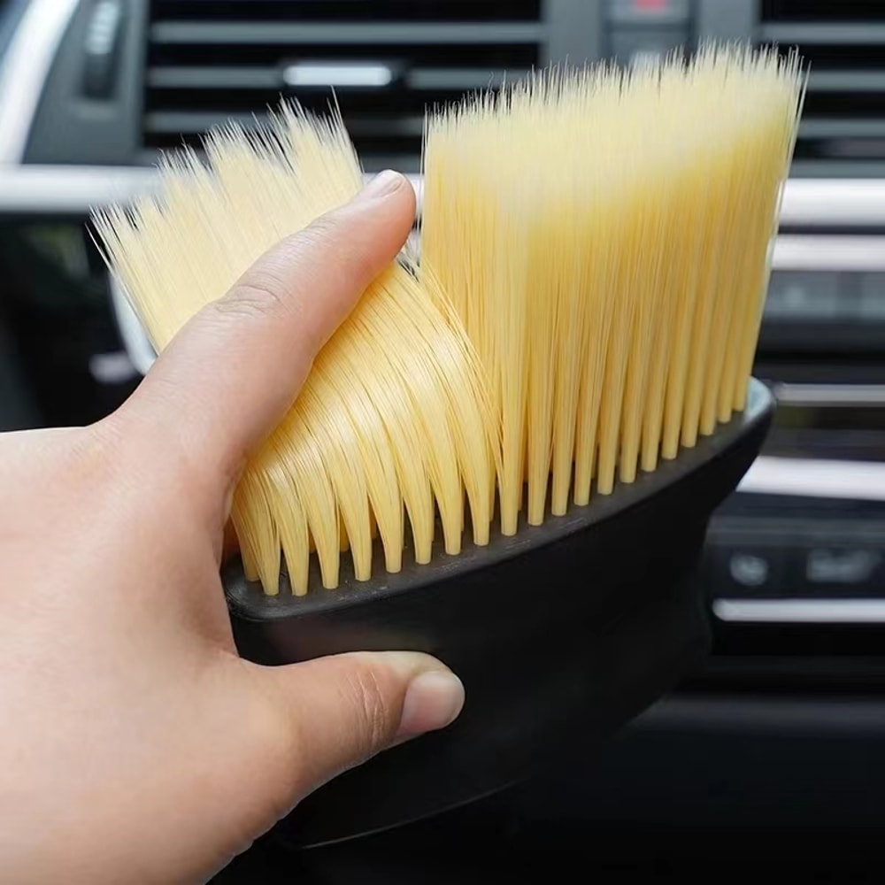 Car Wash Tool Artifact Car Interior Sweeping Dust Soft Brush Air Outlet Cleaning Brush Car Interior 4