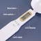 LCD Digital Measuring Food Flour Digital Spoon Scale Electronic Kitchen Scale Mini Kitchen Tool For 2