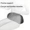 Car Memory Foam Back Support Cushion Lumbar Seat Pillow For Travel Auto Interior Comfort 3