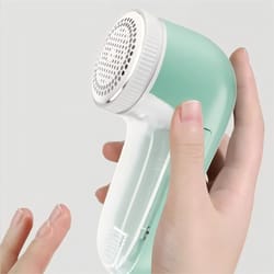 portable electric fabric lint remover, clothes shaver, professional fuzz trimmer with brush blade