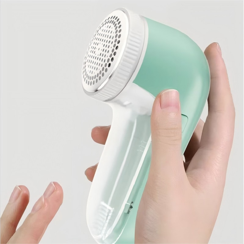 Portable Electric Fabric Lint Remover Clothes Shaver Professional Fuzz Trimmer With Brush Blade 0