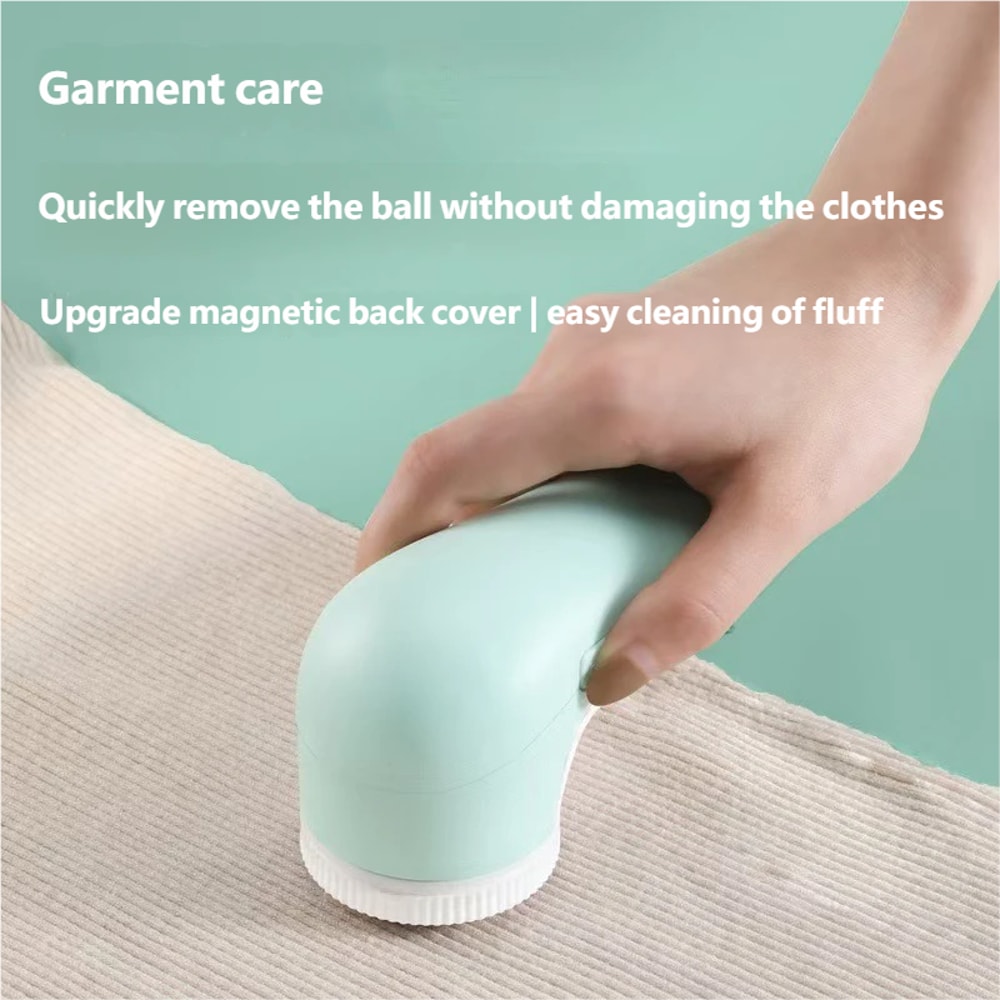 Portable Electric Fabric Lint Remover Clothes Shaver Professional Fuzz Trimmer With Brush Blade 2