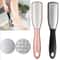 Exfoliating Calluses Brush, Pedicure Tools Heel Scratcher, Stainless Steel Double-sided Foot Sharpening Files Artifact