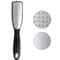 Exfoliating Calluses Brush, Pedicure Tools Heel Scratcher, Stainless Steel Double-sided Foot Sharpening Files Artifact