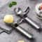 Multifunctional Ice Cream Scooper Stainless Steel Dualpurpose Fruit Scoop Kitchen Tool 0