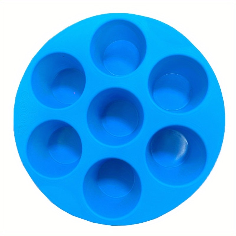 Non-Stick Muffin Pan for Cupcakes, Quiches & Tarts, Silicone Egg Bite Molds for Air Fryer, Dishwasher Safe