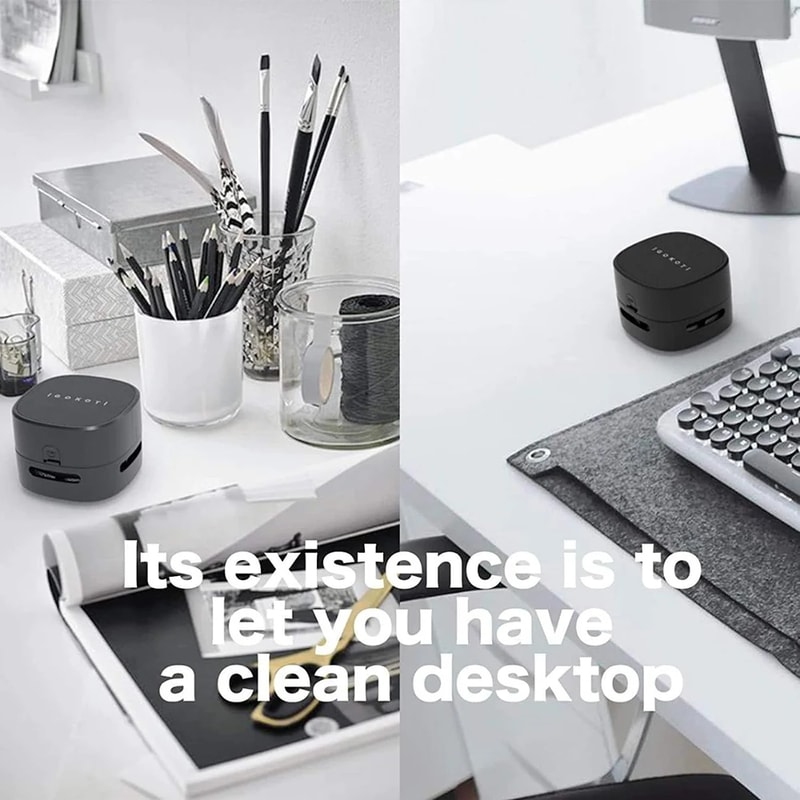 Office Desk Dust Tool Mini Desktop Vacuum Cleaner For Car Home Computer Cleaning 6