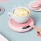 Electric Coffee Warmer Plate, USB Beverage Warmer with 3 Temperature Settings for Tea, Milk, and Coffee