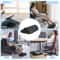 Under Desk Footrest, Memory Foam Office Foot Stool, Leg Elevation Pillow for Gaming & Office Comfort