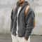 Casual Hooded Jacket For Men Autumn And Winter DoubleSided Fleece Coat 2
