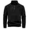 Zipper Neck Pullover Mens Sweatshirt Soft Shell Mens Jacket Brand Quality Thicken Warm Fleece Jacke