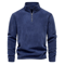 Zipper Neck Pullover Mens Sweatshirt Soft Shell Mens Jacket Brand Quality Thicken Warm Fleece Jacke