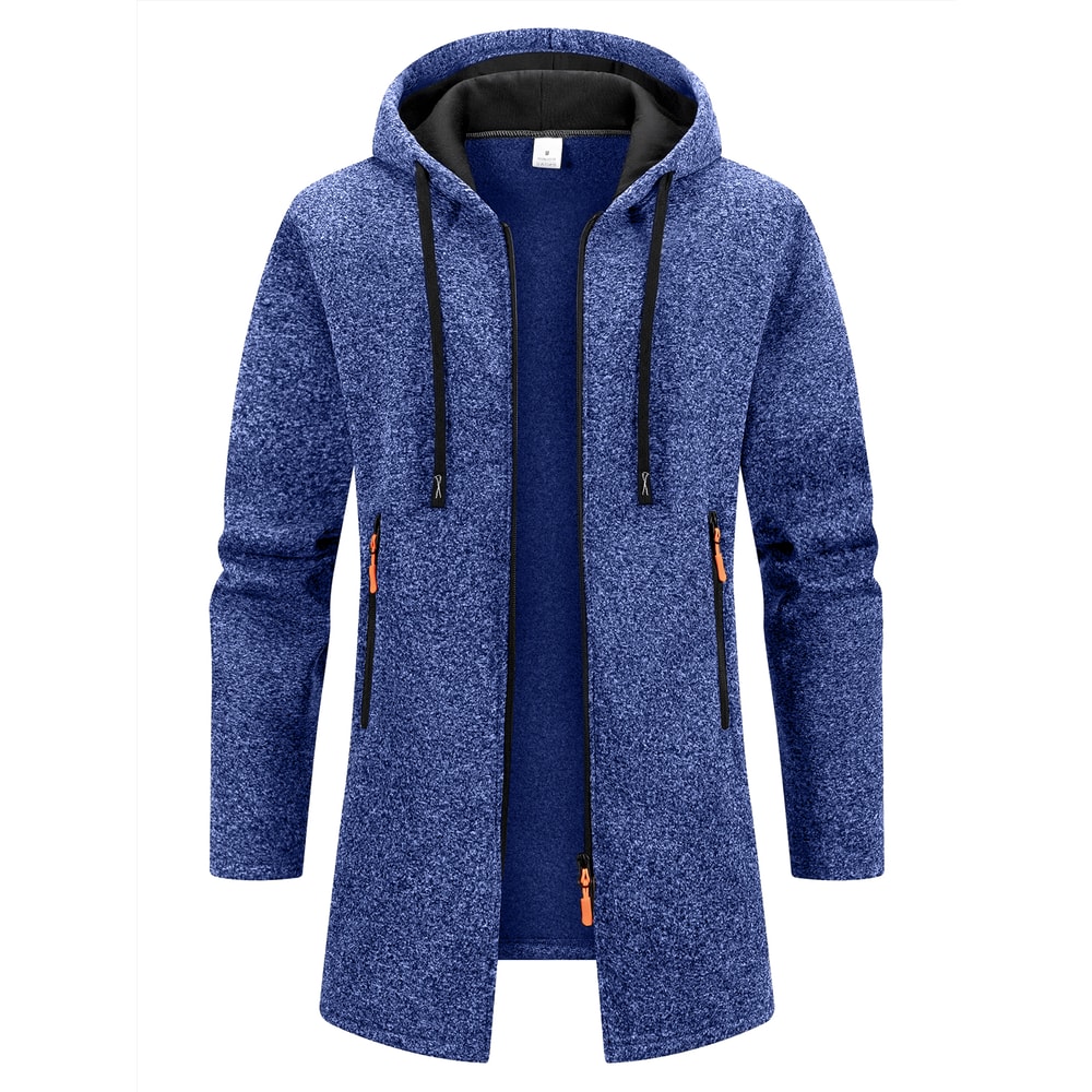 Zipper Hooded Oversize Winter Warm Jacket New Streetwear Mens Long Sleeve Sweatshirts For Men 5