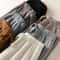 Soft Elastic High Waist Women Pants Thick Warm Knitted Casual Chic Korean Fashion AnkleLength 0