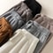 Soft Elastic High Waist Women Pants Thick Warm Knitted Casual Chic Korean Fashion AnkleLength 0