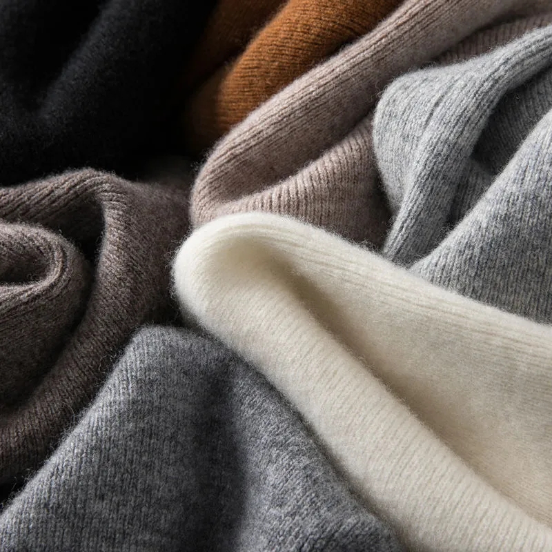 Soft Elastic High Waist Women Pants Thick Warm Knitted Casual Chic Korean Fashion AnkleLength 2