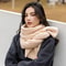 Cashmere Thick Chunky Knit Scarf For Winter Warmth Long And Warm Suitable For Travel And Office Use 2