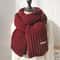 Cashmere Thick Chunky Knit Scarf For Winter Warmth Long And Warm Suitable For Travel And Office Use 7
