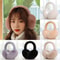 Winter Warm Earmuffs Solid Color Soft Plush Ear Warmer Fashion Ear Cover With Cold Protection Foldi 0
