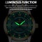 Men Waterproof Luxury Diver Watch, Quartz Wristwatch, Sport Date Clock Top Brand Fashion Watch