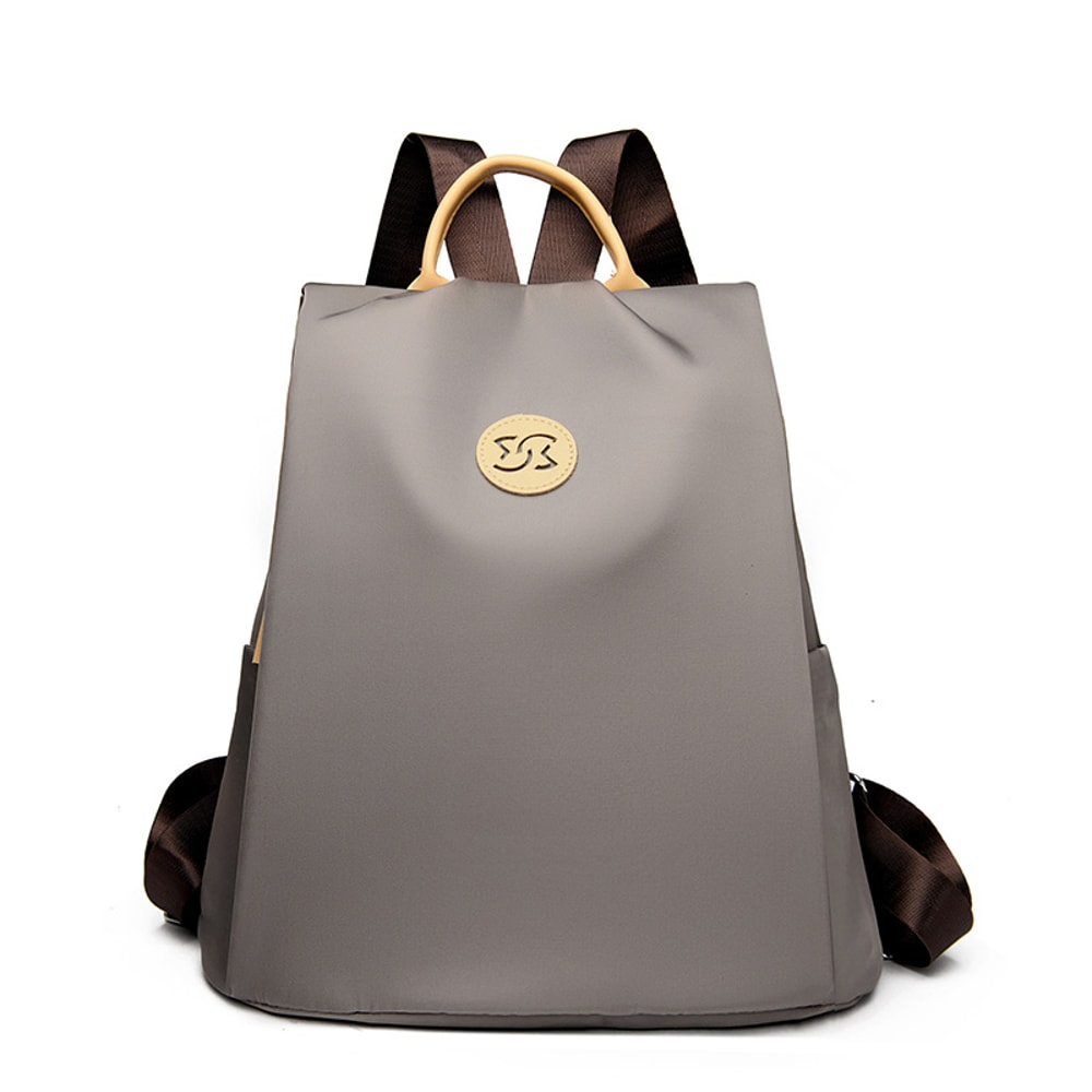 High Quality Solid AntiTheft Womens Backpacks Luxury Designer Nylon SchoolBag Fashion Travel Knapsa 5