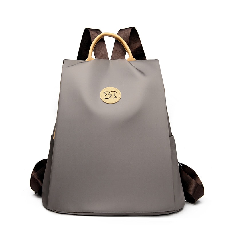 High Quality Solid AntiTheft Womens Backpacks Luxury Designer Nylon SchoolBag Fashion Travel Knapsa 5