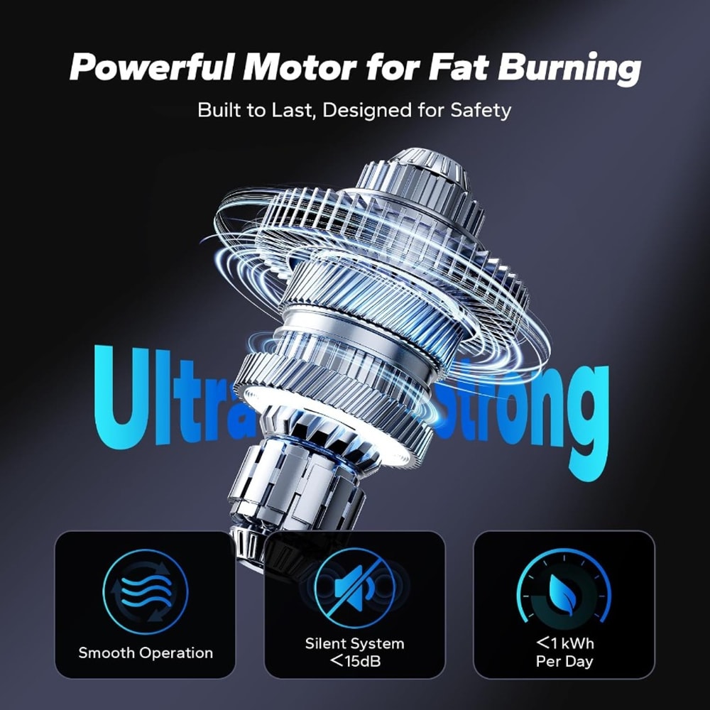 Quiet Portable Under Desk Elliptical For Seniors Leg Exerciser With Adjustable Speeds And Remote Co 1