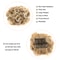 Synthetic Hair Combs Clip In Ponytail Short Scrunchie Chignon Messy Curly Dish Hair Bun 3