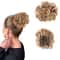 Synthetic Hair Combs Clip In Ponytail Short Scrunchie Chignon Messy Curly Dish Hair Bun 8